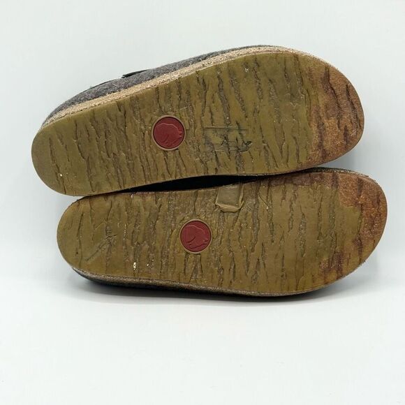 Haflinger Unisex Grizzly Classic Wool Clogs / Gray - Men’s EU 45 - Picture 11 of 12